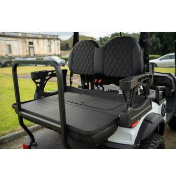 Golf Cart Elettrico 4 Posti (2+2) Mod. F PLUS – Motore 5kW, Autonomia 110 km, Off Road