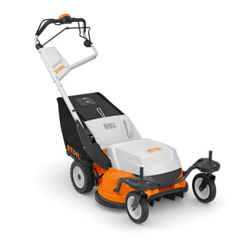 Tosaerba STIHL RMA 765 V – Professionale, Trazione Vario, con Telaio Ibrido e Cesto da 80L