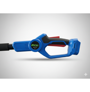 Potatore telescopico a batteria 21V – barra 12", 2 batterie 5,2Ah, 1100W