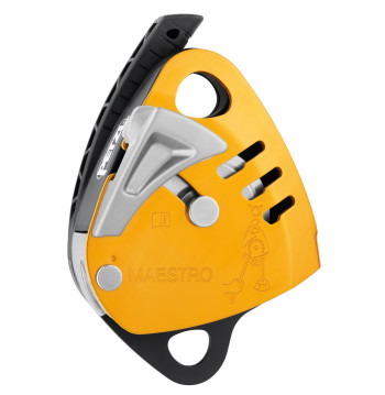 Petzl MAESTRO S – Discensore‑paranco professionale per soccorso e lavori su fune