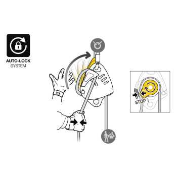 Petzl MAESTRO S – Discensore‑paranco professionale per soccorso e lavori su fune