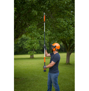 Potatore telescopico CS039 – 21V, barra 10", asta 3,5 m, taglio 200 mm