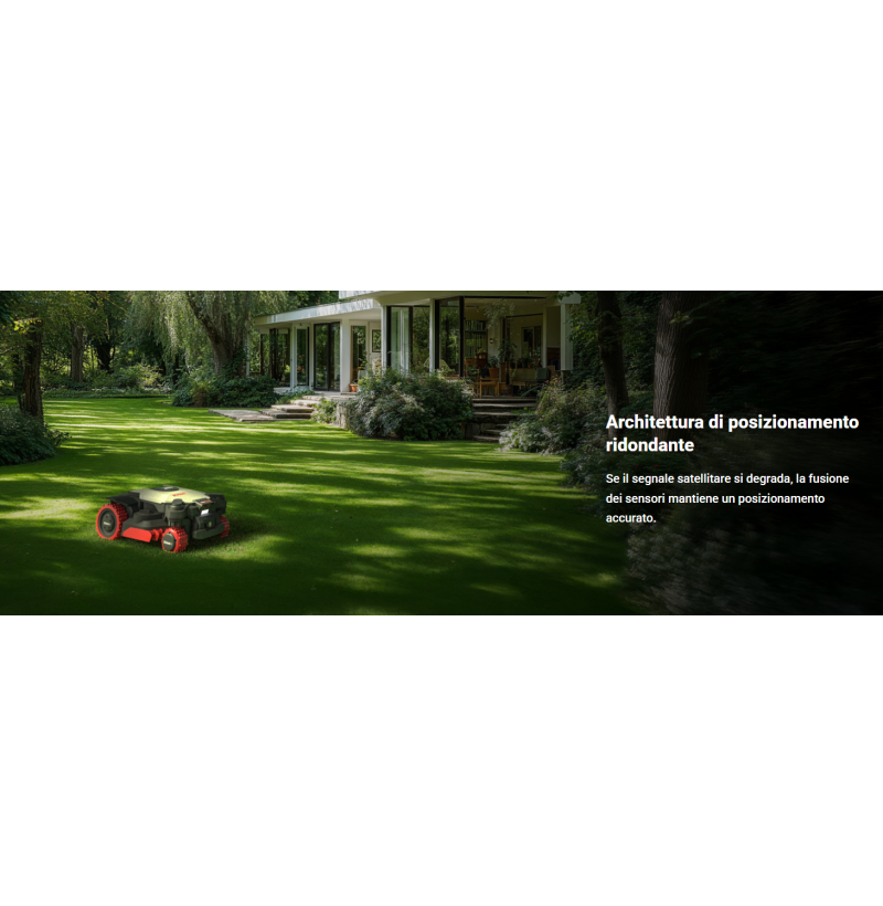 Robot Tagliaerba Kress Mission Mega 5000 KR285E - Professionale fino a 5000mq