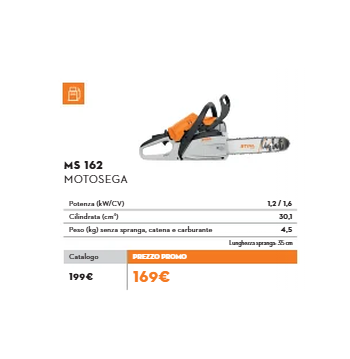 Motosega Stihl MS 162