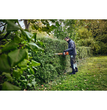 Tagliasiepi a Batteria STIHL HSA 100 – Lama 60 cm, Motore EC, Sistema AP