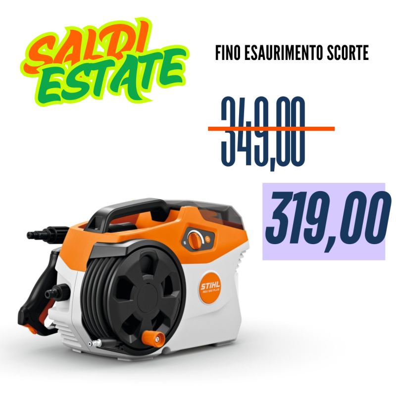 idropulitrice a batteria, stihl rea 100 plus, RA01 011 7610, idropulitrice portatile, idropulitrice professionale, pulizia giard