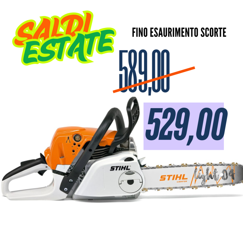 Motosega STIHL MS 231 – Potente e compatta per legna e giardinaggio