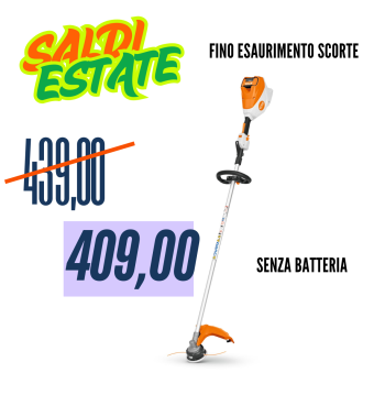 Decespugliatore STIHL FSA 120 R – Potente e silenzioso per uso professionale