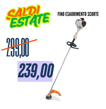 Decespugliatore STIHL FS 55 R – Motore 2-MIX 27,2 cm³ – Leggero e Versatile