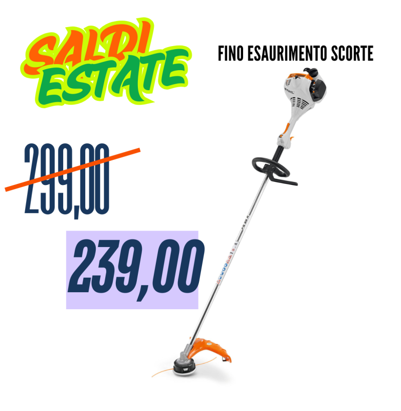 Decespugliatore STIHL FS 55 R – Motore 2-MIX 27,2 cm³ – Leggero e Versatile