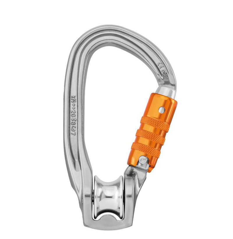 Petzl ROLLCLIP Z TRIACT-LOCK P75 TL Moschettone Carrucola | Di Lorenzo