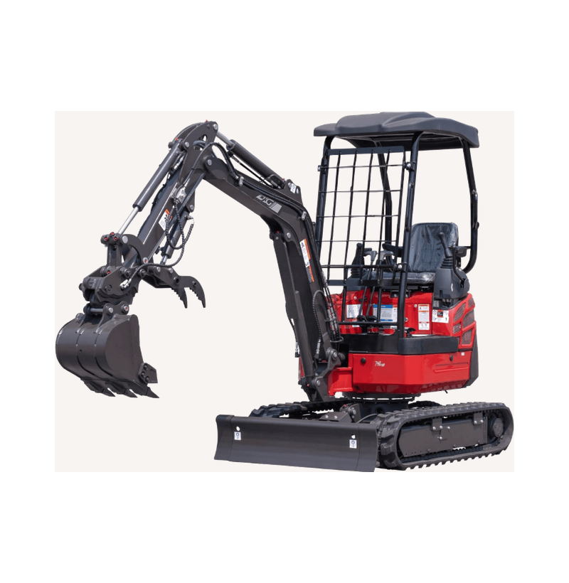 Mini Escavatore XN-18 – Motore Kubota, 18Q, Cingolato con Accessori