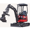 Mini Escavatore XN-18 – Motore Kubota, 18Q, Cingolato con Accessori