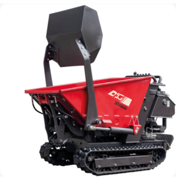 Mini Dumper XN800 – 800 kg, Autocaricante, Cingolato DLG Italia