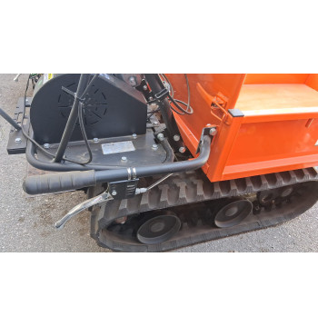 Motocarriola Cingolata  – 300 kg, Loncin 7HP, Compatta e Robusta
