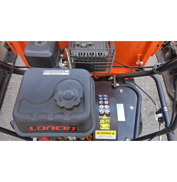 Motocarriola Cingolata D50MB – 500 kg, Loncin 7HP, Compatta e Robusta