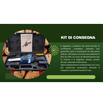 Seghetto elettrico taglio fino a 100 mm