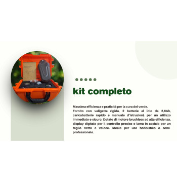 WS036Y Forbice Elettrica a Batteria – Taglio 36 mm, 2 Batterie