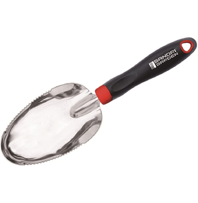 Paletta SG-P30 Sandrigarden Inox Concava 30 cm Ergonomica