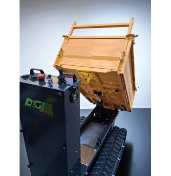 Carriola Cingolata SDL 300Y – Potenza, Versatilità e Controllo Totale per Uso Agricolo ed Edile