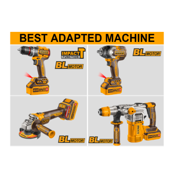 Batteria Ingco 20V 4.0Ah – Compatibile con utensili P20S, LED integrato