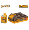 Batteria Ingco 20V 2.0Ah – Leggera, compatibile e pronta all’uso