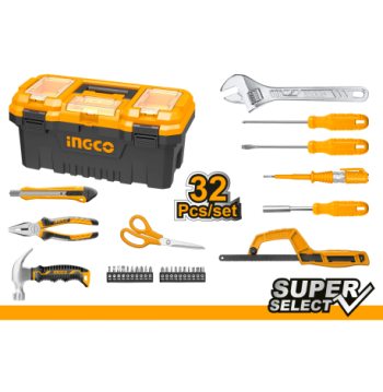 Set Utensili Ingco HKTHP10321 – 32 pezzi in valigetta rigida