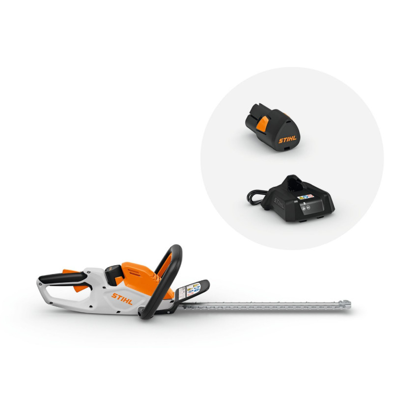 STIHL HSA 30 | Tosasiepe a batteria compatto – SET completo con AS 2 + AL 1