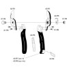 Ricambio lame Vesco A2-R1 per forbice A2 PLUS