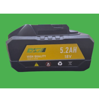 Batteria DLG Italia 5,2Ah PLUS – autonomia estesa e prestazioni elevate