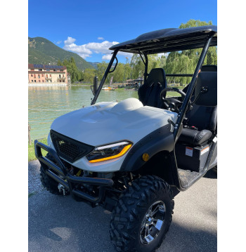 Green Wolf 4WD – Veicolo elettrico fuoristrada con cassone ribaltabile e trazione integrale