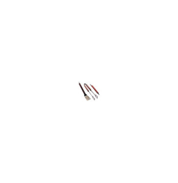 Set 3 Utensili Barbecue Sandrigarden in Acciaio Inox con Manico in Legno