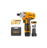 Avvitatore ad Impulsi Ingco 12V – Kit completo con 2 batterie e valigetta