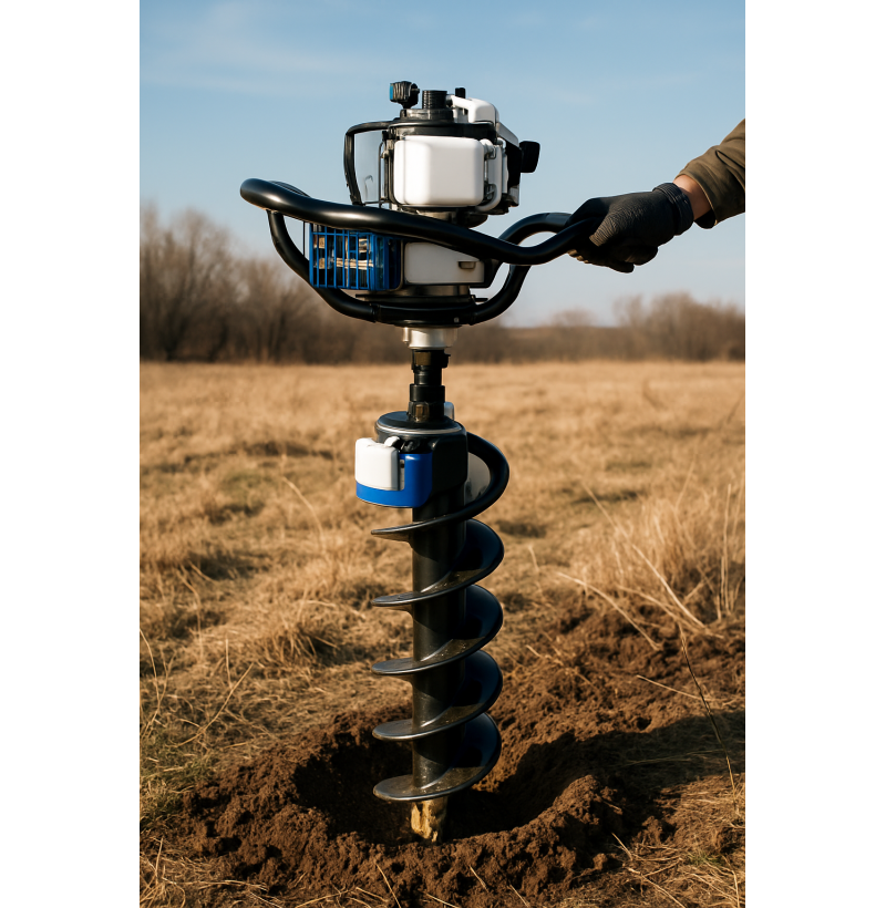 Trivella MT_TRVL01 DLG Italia – motore 2 tempi 49 cc per perforazioni terreno